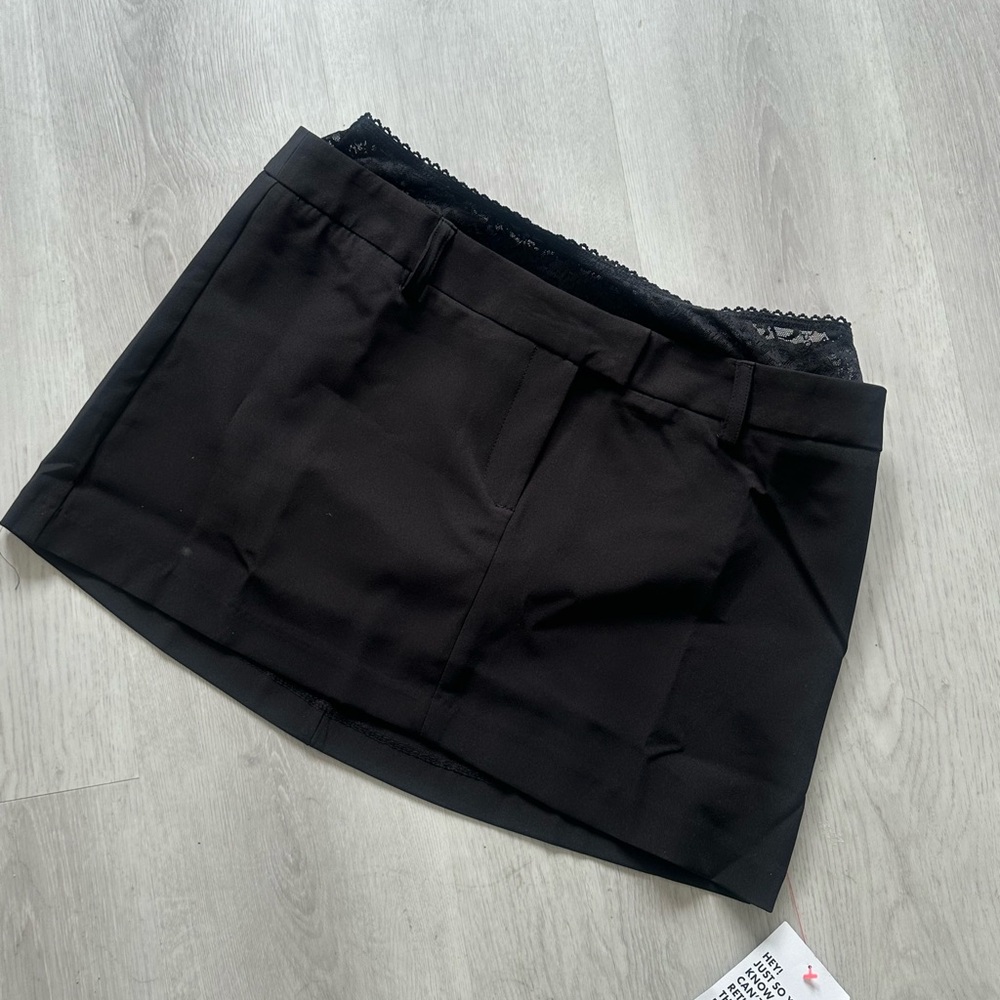 ASOS Black Mini Skirt